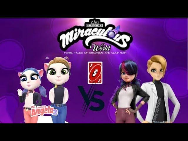 Miraculous world  (reverse) |devil  Marinette and Adrien 