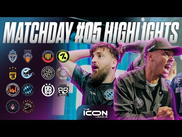 The Icon League - MATCHDAY #05 ALLE HIGHLIGHTS 