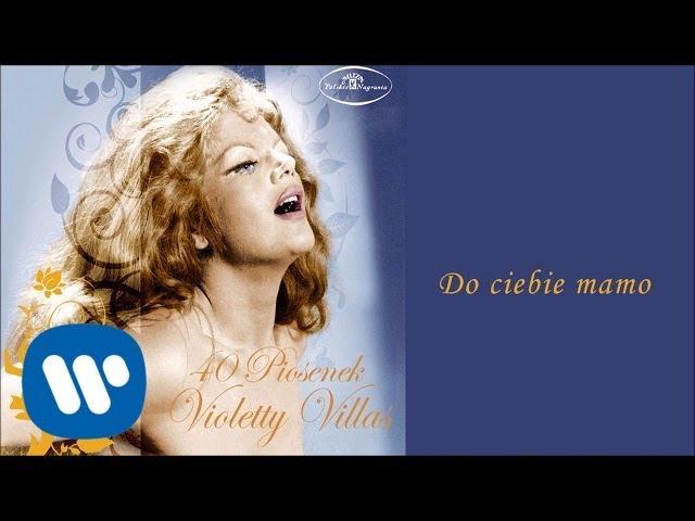 Violetta Villas - Do ciebie mamo [Official Audio]