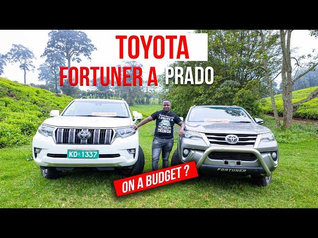 Is the TOYOTA FORTUNER a TOYOTA PRADO J150 on a budget?