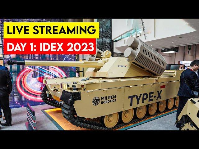 IDEX 2023 Day 1:@EDGEGroupUAELaunches 11 New Breakthrough Autonomous & Unmanned Solutions