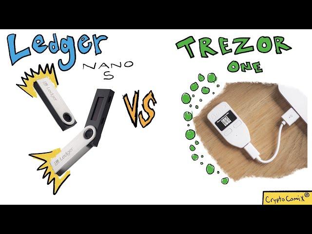 HONEST REVIEW: Trezor One VS Ledger Nano S  (2021)