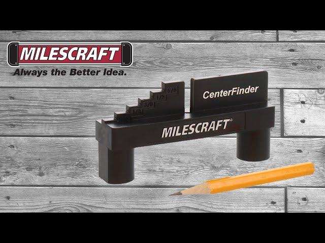 Milescraft 8408/8458 CenterFinder - Center Scriber and Offset Measuring & Marking Tool