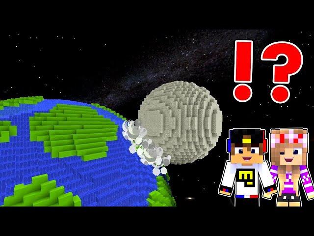 ЛУНА ПАДАЕТ НА ЗЕМЛЮ в МАЙНКРАФТ ! НУБ И ПРО ВИДЕО ТРОЛЛИНГ MINECRAFT