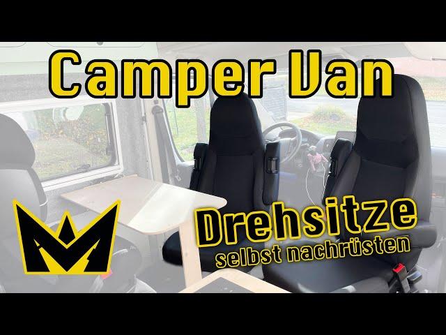 #9 CamperVan | Drehsitze selbst nachrüsten