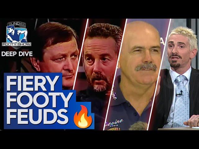 The all-time fieriest spats in footy history (Part 2)  | Llordo's Deep Dive - Sunday Footy Show