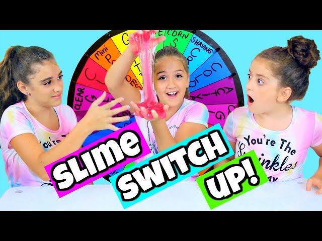 Mystery Wheel of Slime Switch Up Challenge!