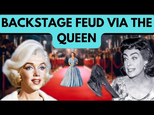 A  REAL HOLLYWOOD FEUD  VIA THE QUEEN … LATEST NEWS #hollywood #memories #history