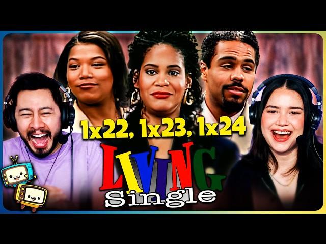 LIVING SINGLE (1993) 1x22, 1x23 & 1x24 REACTION! | First Time Watch | Queen Latifah | Kim Coles