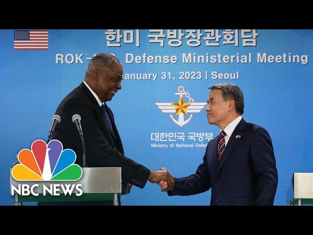 U.S. pledges more advanced military support for South Korea