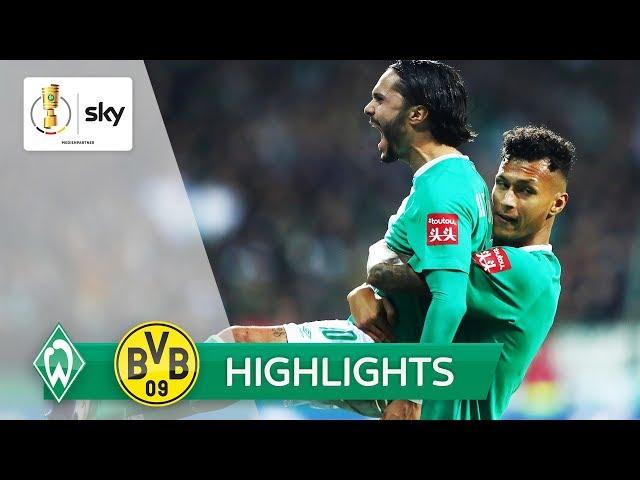 Werder haut BVB aus dem Pokal  | Bremen - Dortmund 3:2 | Highlights - DFB-Pokal 2019/20