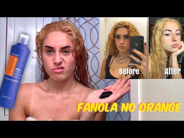 FANOLA NO ORANGE SHAMPOO *savior*