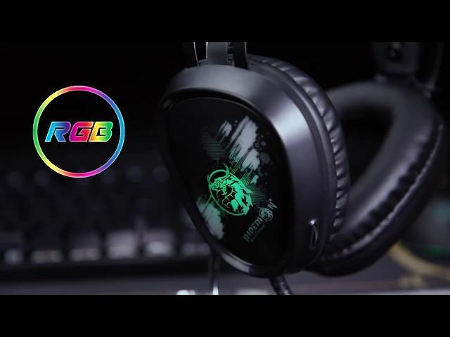 Imperion HS-G33 Intruder RGB Gaming Headset Promotional Video