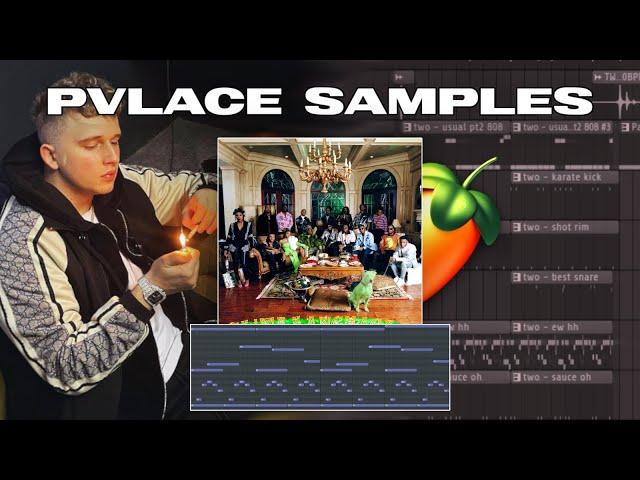 How PVLACE Makes DARK Samples For Young Thug | FL Studio 20 Tutorial