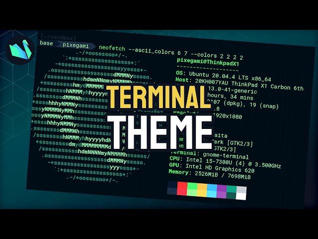 My Custom Ubuntu Linux Terminal with Themes and Plug-ins 