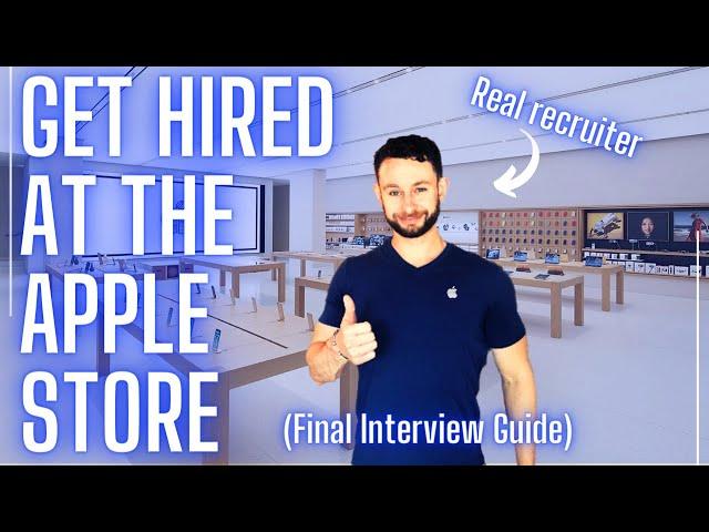 Apple Store Final Interview - Apple Store Hiring Manager Interview