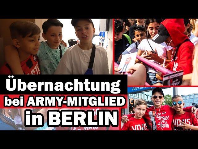 Dustin & Samuel übernachten bei VDSIS-ARMY Mitglied! TV-Dreh & Fantreffen in BERLIN// VDSIS