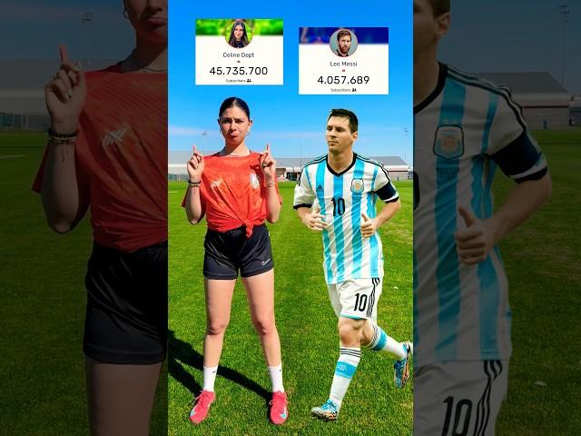My Subscribers vs Footballers 
