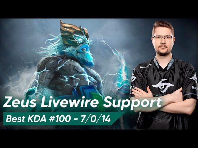 Puppey ZEUS 7.36 HARD SUPPORT 5 Pos | Dota 2 Pro Gameplay