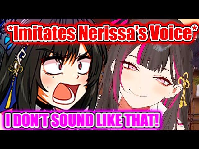 Nerissa Absolutely Loses It When Aradia Perfectly Imitates Her Voice【Hololive EN】