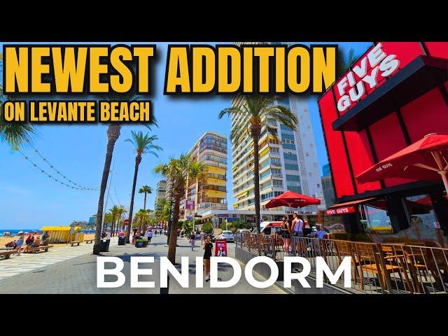 BENIDORM - *NEW* Five Guys Opens on Levante Beach