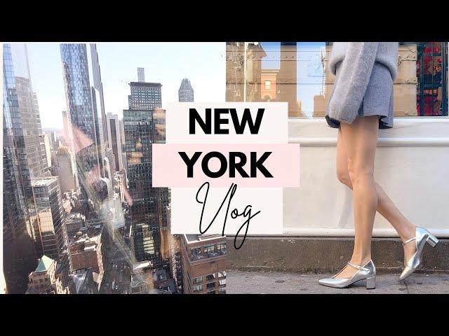 New York Vlog: Girly Weekend in the City! Dior beauty makeover, in the know cake & ice cream!