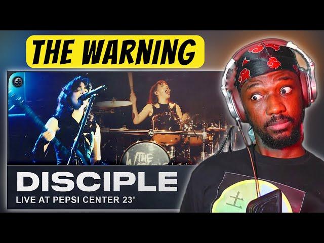 BEST SONG EVER! The Warning - Disciple Live | Reaction