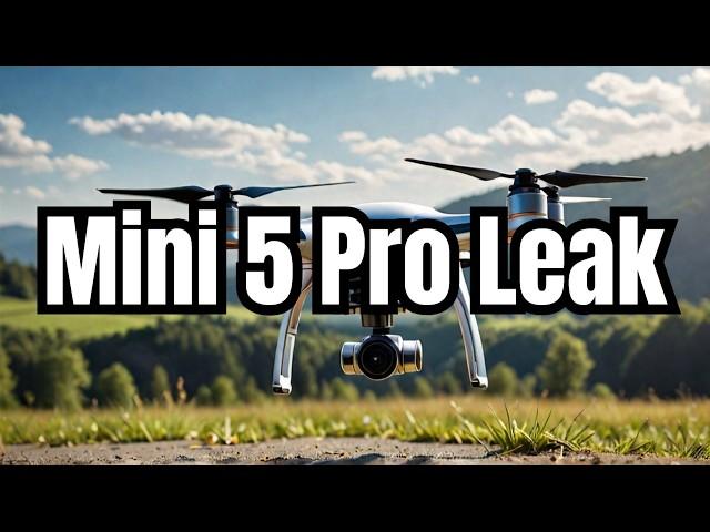 DJI Mini 5 Pro Leak: Revolutionary Sub-250g Drone with Lidar Revealed!