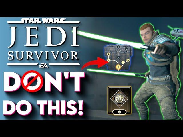 Jedi Survivor 5 MAJOR MISTAKES To Avoid! - (Star Wars Jedi Survivor Tips and Tricks)