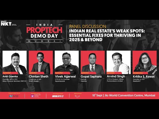 India PropTech Demo Day 2024: Sheth Realty, Nisus Finance, Squareyards & Deloitte Share Key Insights