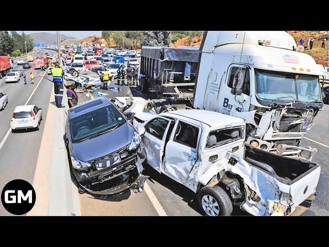 CAR CRASHES COMPILATION 2024 | Car Crashes of Idiots In Cars #18