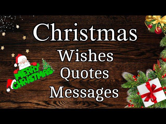 Christmas wishes in English 2024| Christmas wishes Quotes and messages|Merry Christmas 2024