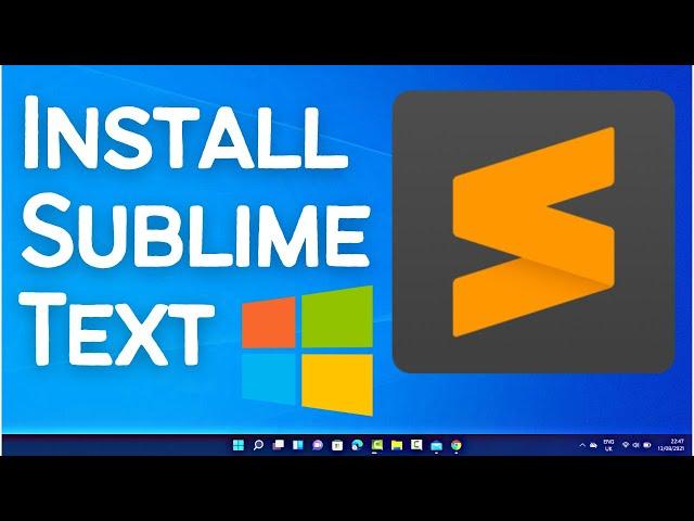 How to Install Sublime Text on Windows 11