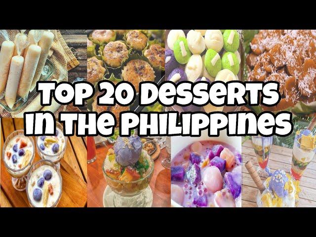 MY TOP 20 FILIPINO DESSERTS IN THE PHILIPPINES| FAVOURITE FILIPINO DESSERTS CRAVINGS