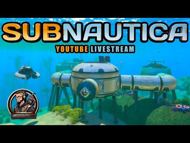 REAPER LAVIATHAN ATTACKED ME!! AND FINALLY BUILDING THE SUBMARINE!! SUBNAUTICA LIVE GAMEPLAY 