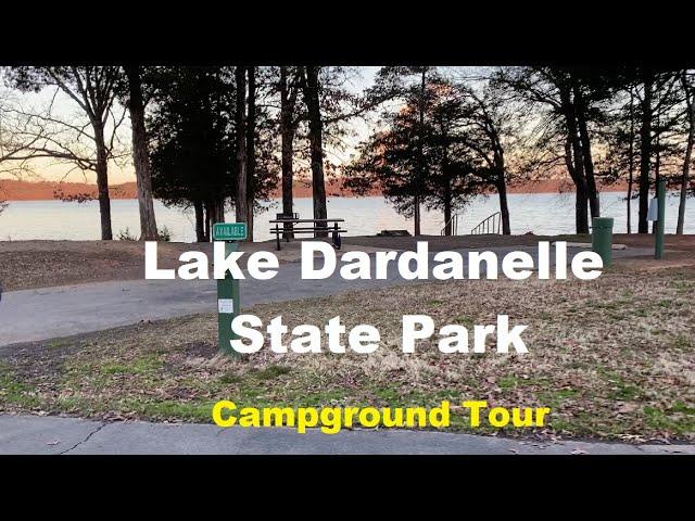 Lake Dardanelle State Park AR Campground Tour