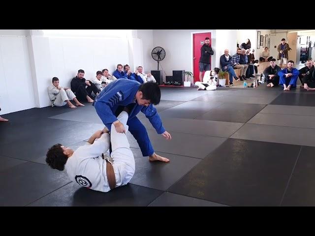 Ray Winterton - Black Belt grading demo and belt presentation - Brazilian Jiu Jitsu - Combat Room