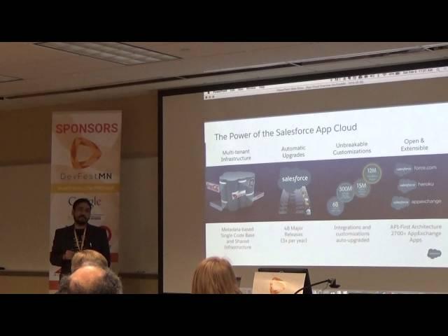 DevFestMN 2016 | Kashi Ahmed - Build Cloud & Mobile Application in 15 mins on Force.com Platform
