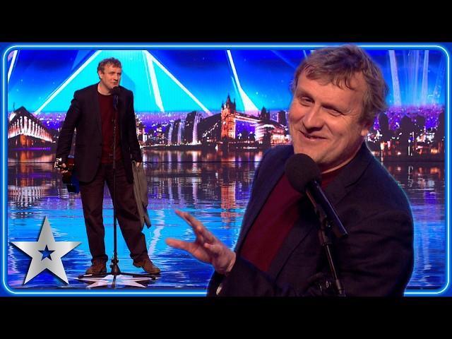 Noel James is a musical comedy GENIUS | Unforgettable Audition | Britain's Got Talent