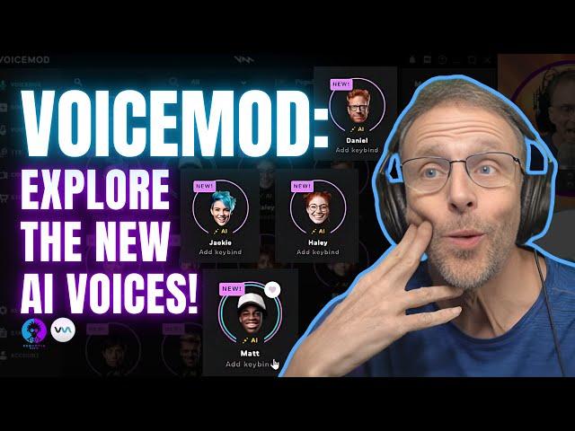 EXPLORE the NEW AI Voices: VoiceMod App Unveiled!