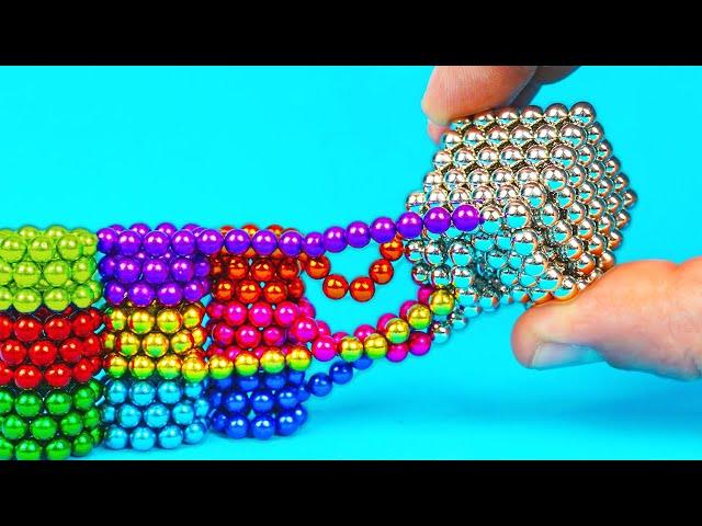 Как собрать Неокуб 3 идеи фигуры из магнитных шариков | Magnetic balls