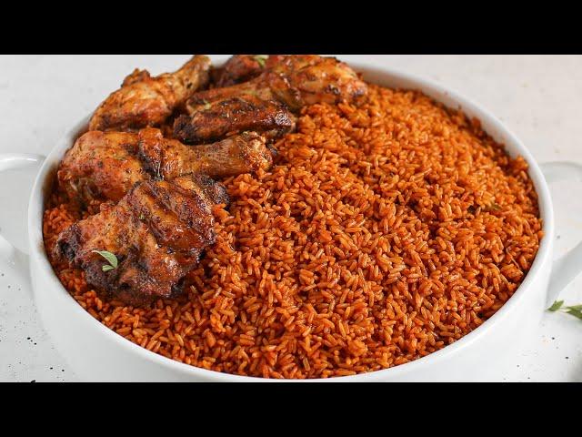 How to Make the Perfect Jollof Rice | Smokey, Rich, and Delicious