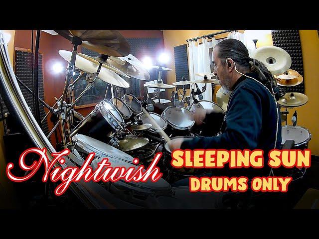 NIGHTWISH Sleeping Sun drums only cover by stamatis kekes