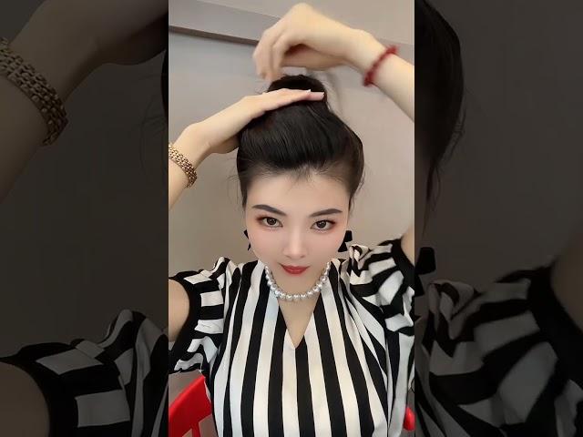 Easy hairstyles, hairstyles tutorial, haircare, simple hairstyle #hairstyle #hair #tutorial #shorts