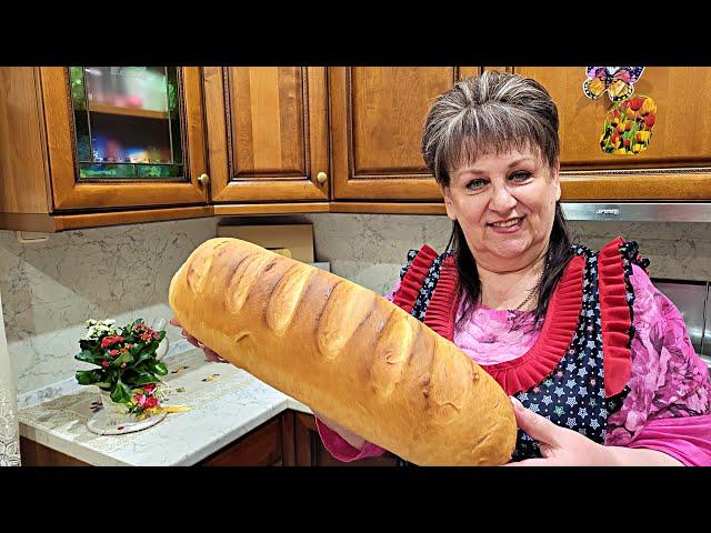 Самый вкусный мамин хлеб по бабушкиному рецепту! Быстрый рецепт хлеба!