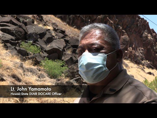 Maui Petroglyphs Vandalized