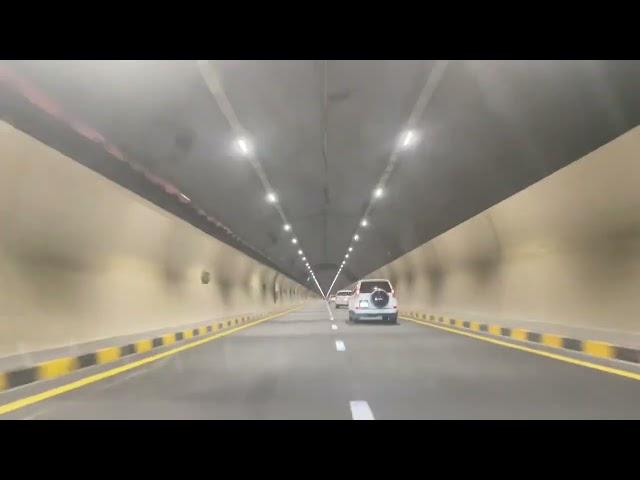 Long drive Longest tunnel khorfakkan #khorfakhan #sharjah #dubai