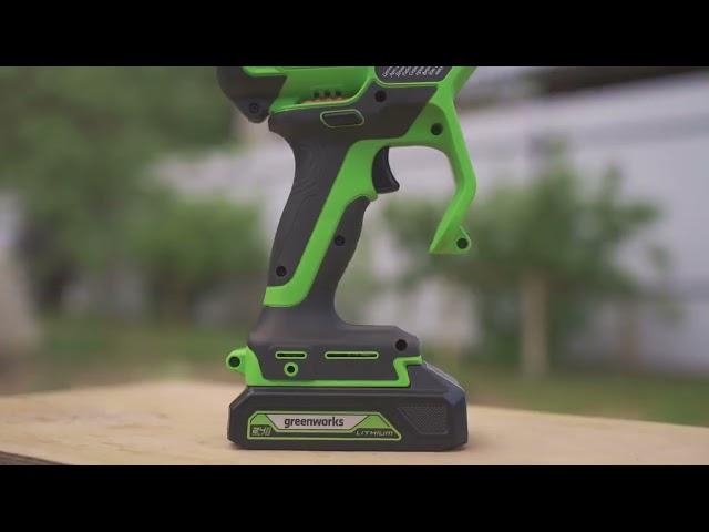 Тест аккумуляторной цепной мини пилы Greenworks G24MCS10 журналистами Потребитель Garden Tools