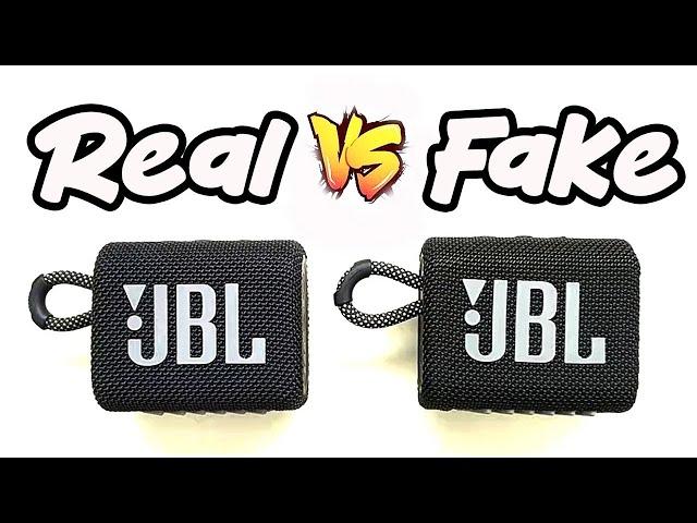 FAKE vs REAL JBL GO 3  Portable Bluetooth Speaker