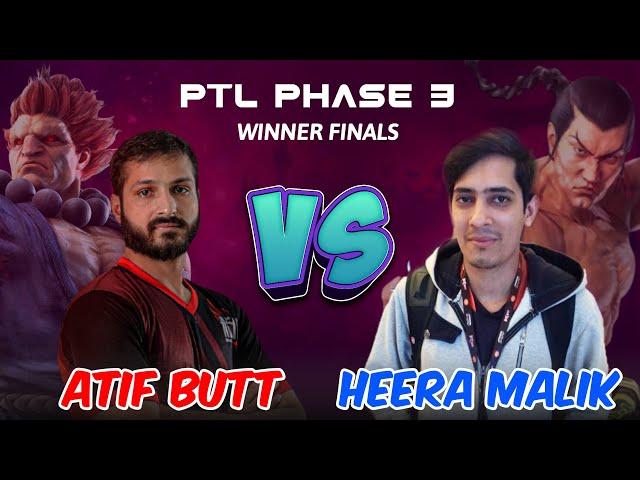 Tekken 7 PTL 3 Atif Butt (Akuma) vs Heera Malik (Feng) Winner Final